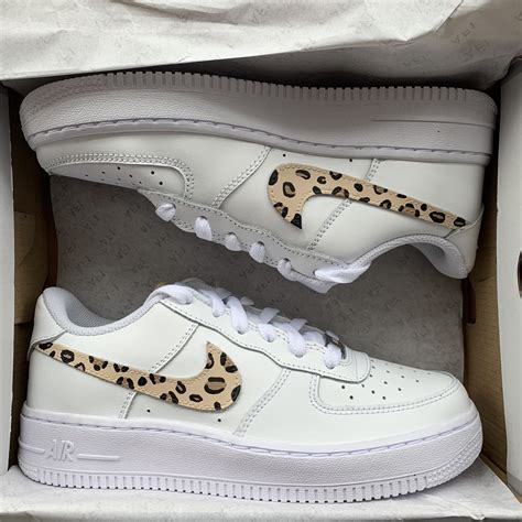 cheetah print air force 1